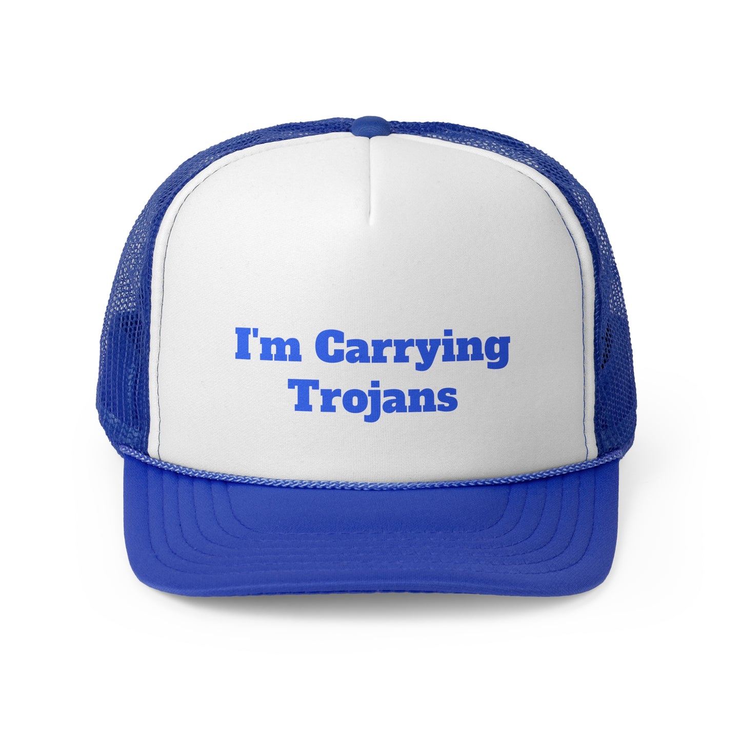 I'm carrying Trojans